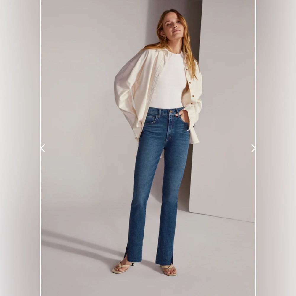 Favorite Daughter Valentina Tower Super High Rise Womens Jeans 29 (30x33.5)